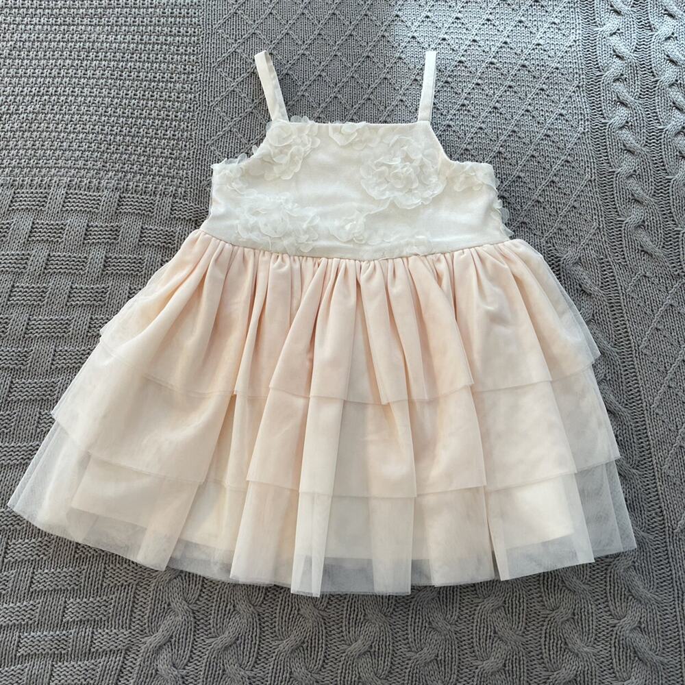 SHEIN Tulle Twirl Party Dress ~ 12/18M